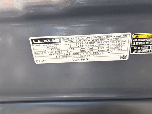 Used 2021 Lexus RX 350 FWD image 9