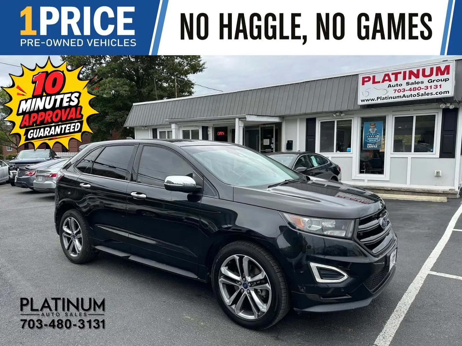 Used 2015 Ford Edge Sport w/ Equipment Group 401A AWD/4WD image 1