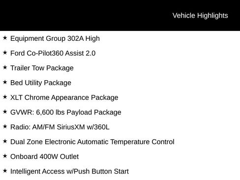 Used 2023 Ford F150 XLT w/ Equipment Group 302A High image 4