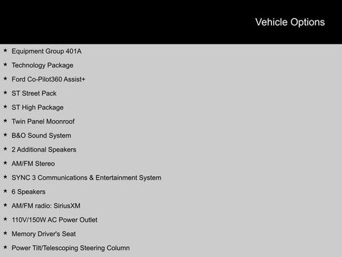 Used 2023 Ford Explorer ST w/ Equipment Group 401A AWD/4WD image 2