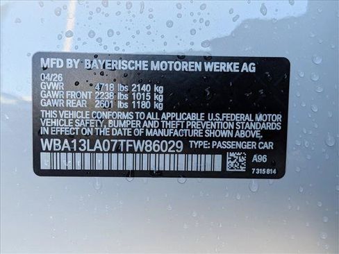 New 2026 BMW 330i Sedan w/ Premium Package RWD image 19