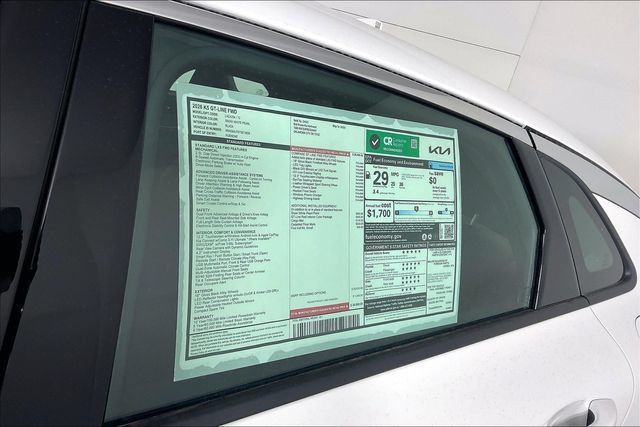 New 2026 Kia K5 GT-Line w/ GT-Line Red Interior Package FWD image 14