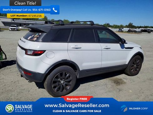 Used 2018 Land Rover Range Rover Evoque AWD/4WD image 4
