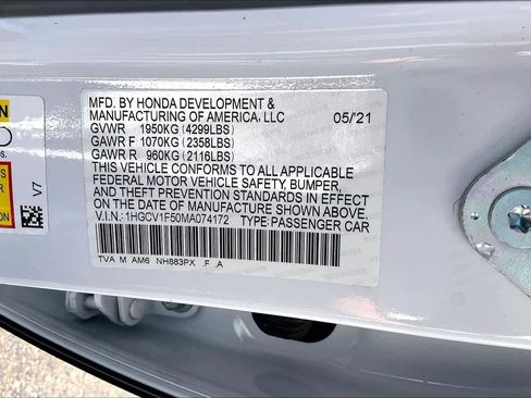 Used 2021 Honda Accord EX-L image 33
