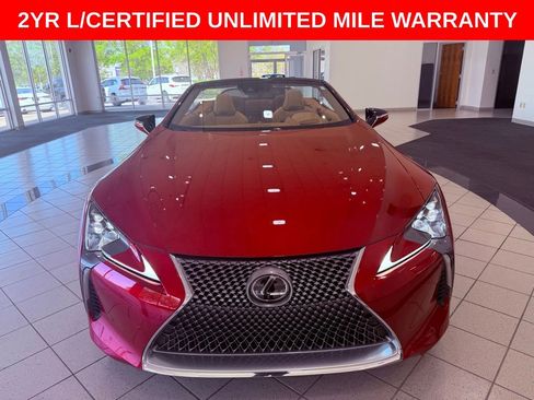 Used 2021 Lexus LC 500 Convertible w/ Touring Package image 2