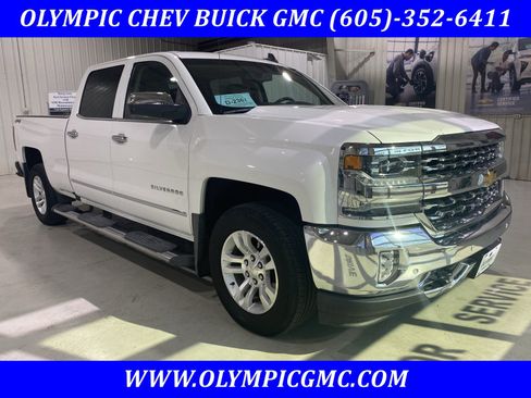 Used 2018 Chevrolet Silverado 1500 LTZ w/ LTZ Plus Package AWD/4WD image 1