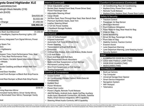 Certified 2024 Toyota Grand Highlander XLE image 5