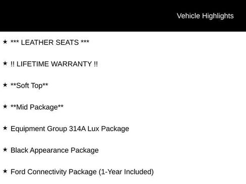 New 2026 Ford Bronco Outer Banks AWD/4WD image 39