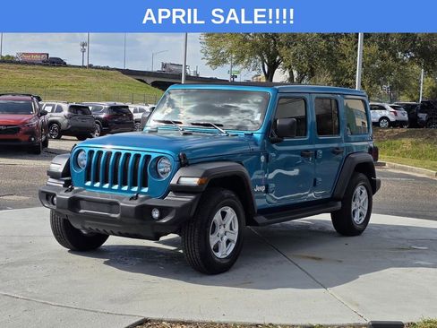 Used 2020 Jeep Wrangler Unlimited Sport S w/ Sun And Sound Package image 7