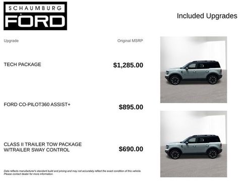 Used 2022 Ford Bronco Sport Outer Banks w/ Tech Package AWD/4WD image 4
