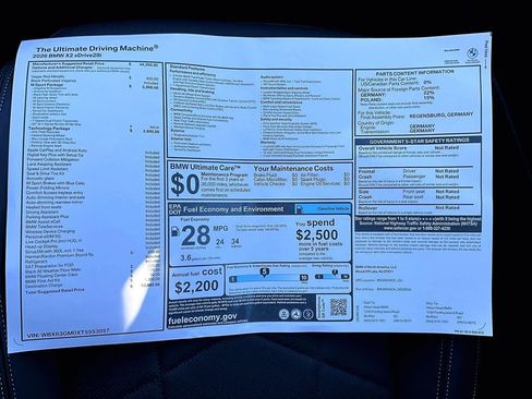 New 2026 BMW X2 xDrive28i w/ Technology Package AWD/4WD image 18