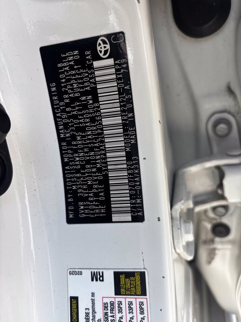 Used 2020 Toyota Corolla LE FWD image 3