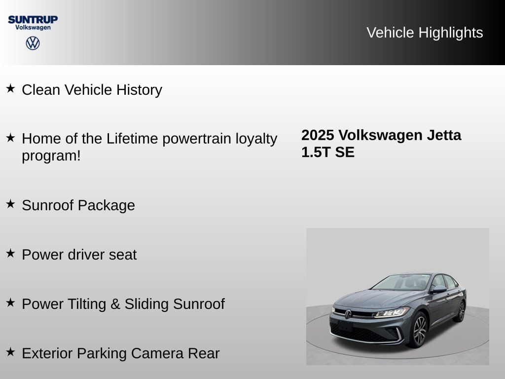 Used 2025 Volkswagen Jetta SE FWD image 7
