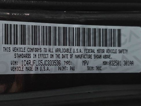 Used 2018 Jeep Grand Cherokee Trailhawk AWD/4WD image 41