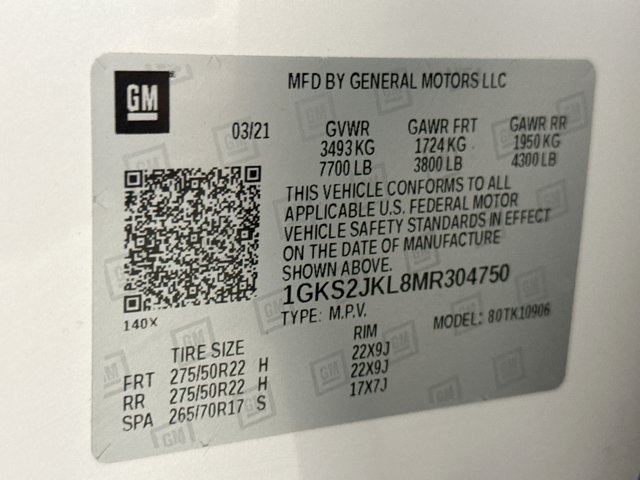 Used 2021 GMC Yukon XL Denali w/ Denali Premium Package AWD/4WD image 27