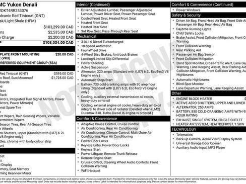 Used 2024 GMC Yukon Denali AWD/4WD image 5