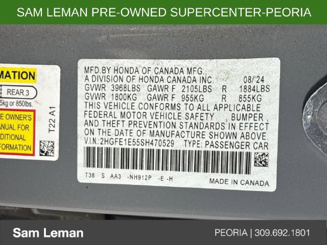 Used 2025 Honda Civic Si image 31