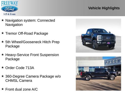 Certified 2023 Ford F350 Platinum w/ Tremor Off-Road Package image 2