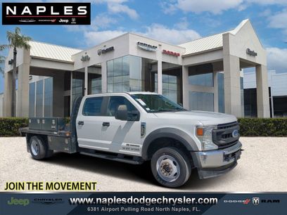 Used 2021 Ford F550 4x4 Crew Cab Super Duty w/ Power Equipment Group