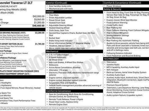 Used 2024 Chevrolet Traverse LT w/ Enhanced Driving Package image 2