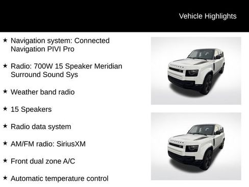 Used 2023 Land Rover Defender 130 X-Dynamic SE AWD/4WD image 7