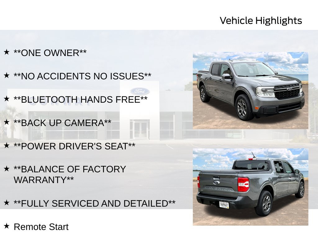 Certified 2022 Ford Maverick XLT w/ XLT Luxury Package FWD image 6
