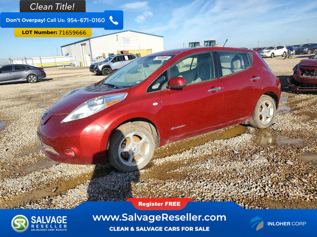 Used 2011 Nissan Leaf SL FWD image 1