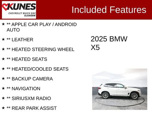 Used 2025 BMW X5 xDrive50e image 2