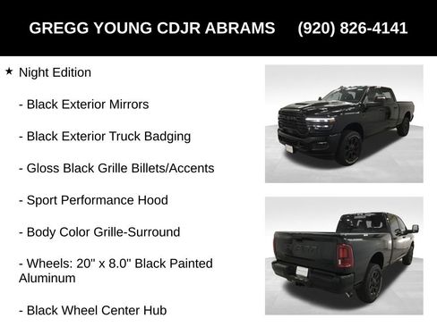New 2026 RAM 2500 Laramie w/ Night Edition image 37