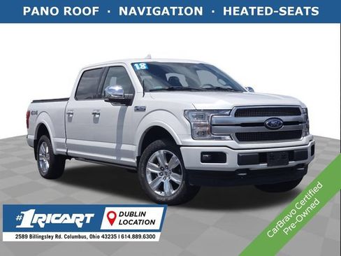 Used 2018 Ford F150 Platinum w/ Equipment Group 701A Luxury AWD/4WD image 1
