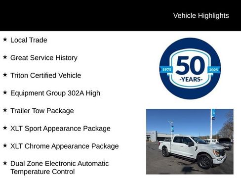 Used 2023 Ford F150 XLT w/ Equipment Group 302A High AWD/4WD image 5