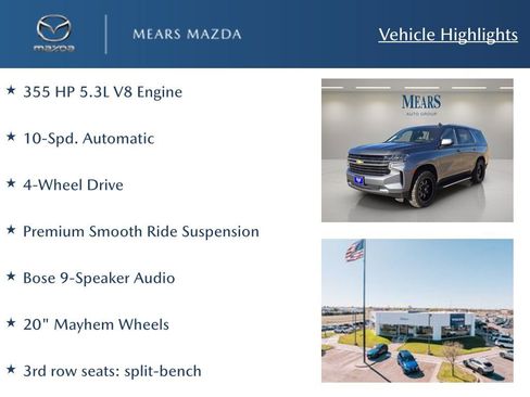 Used 2021 Chevrolet Tahoe LT image 2