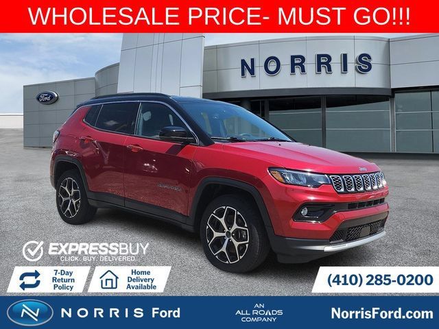 Used 2025 Jeep Compass Limited AWD/4WD image 1