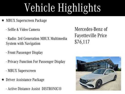 Certified 2026 Mercedes-Benz E 350 Sedan image 6