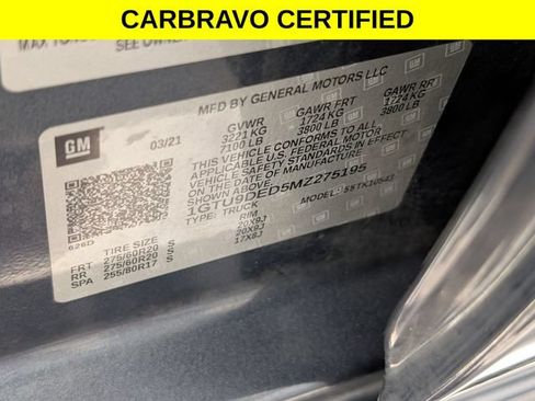 Certified 2021 GMC Sierra 1500 SLT w/ SLT Premium Package AWD/4WD image 35
