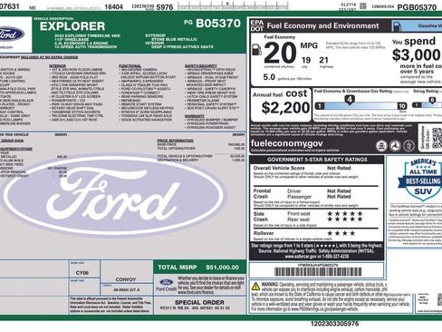 Certified 2023 Ford Explorer Timberline AWD/4WD image 39