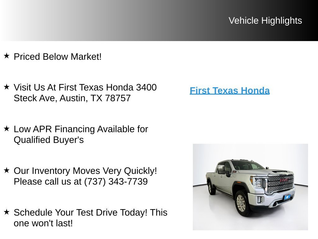 Used 2023 GMC Sierra 2500 Denali w/ Denali Ultimate Package AWD/4WD image 10