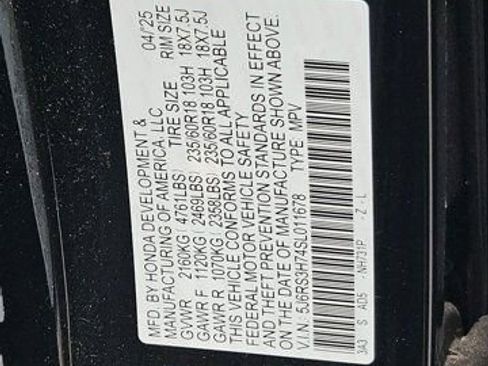 Used 2025 Honda CR-V EX-L image 36