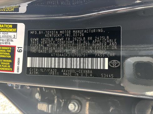 New 2026 Toyota Camry LE image 17