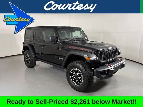 Used 2025 Jeep Wrangler Unlimited Rubicon AWD/4WD image 1