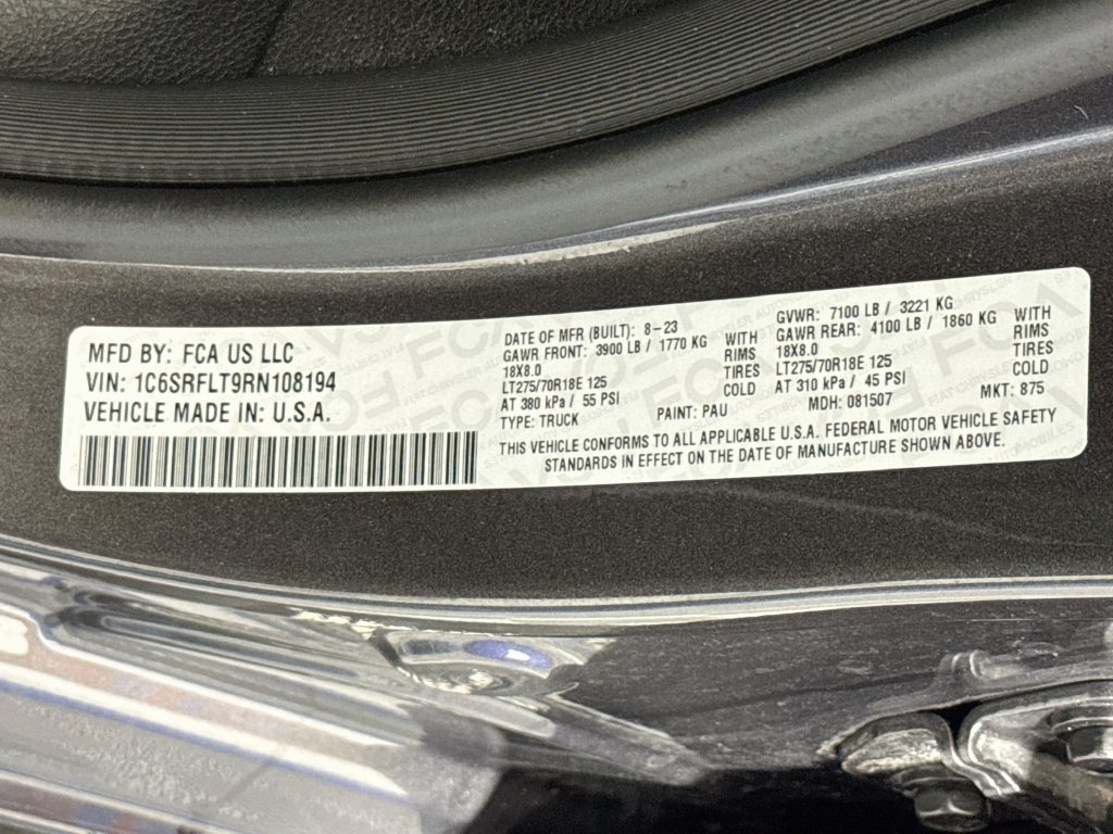 Used 2024 RAM 1500 Rebel w/ Rebel Level 2 Equipment Group AWD/4WD image 33