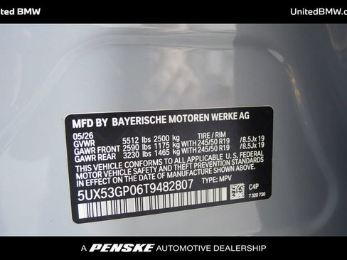 New 2026 BMW X3 xDrive30i w/ M Sport Package AWD/4WD image 23