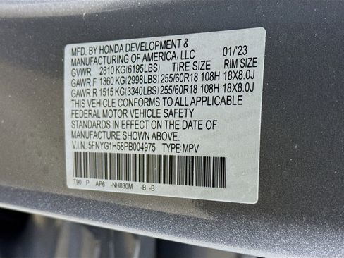 Used 2023 Honda Pilot EX-L image 38