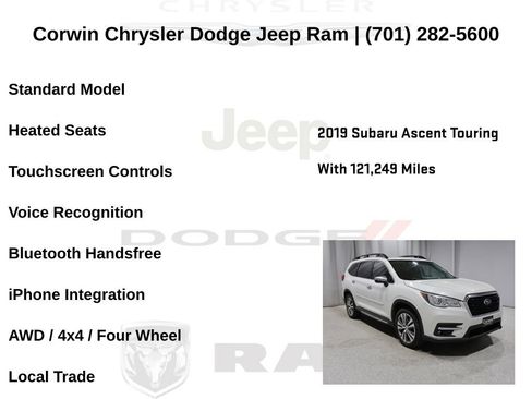 Used 2019 Subaru Ascent Touring AWD/4WD image 6