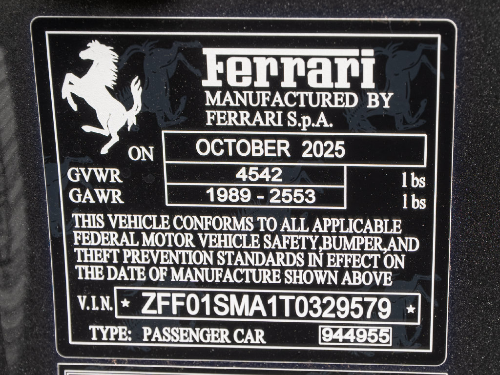 Certified 2026 Ferrari 296 GTS RWD image 14