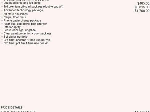 Used 2023 Toyota Tacoma TRD Off-Road w/ TRD Premium Off Road Package image 2