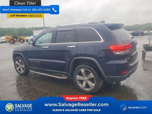 Used 2014 Jeep Grand Cherokee Limited AWD/4WD image 3