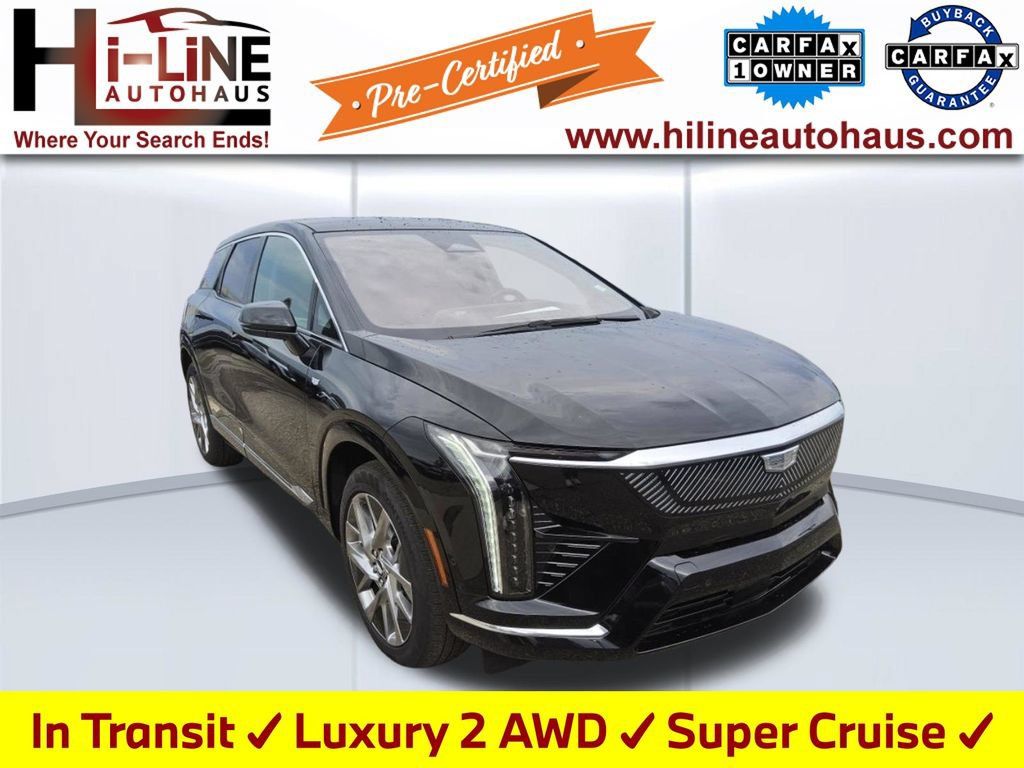 Used 2025 Cadillac Optiq Luxury 2 w/ LPO, Floor Liner Package AWD/4WD 360° Tour