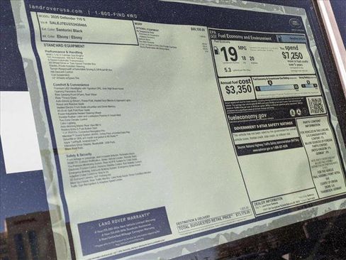 New 2025 Land Rover Defender 110 S image 20