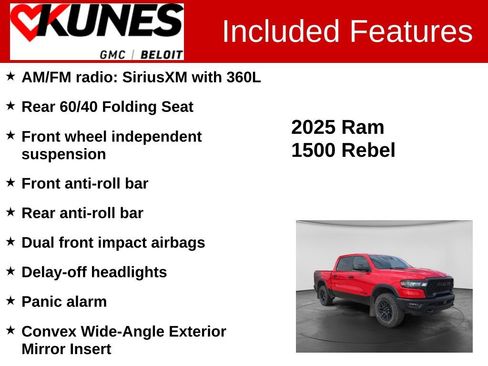Used 2025 RAM 1500 Rebel AWD/4WD image 3